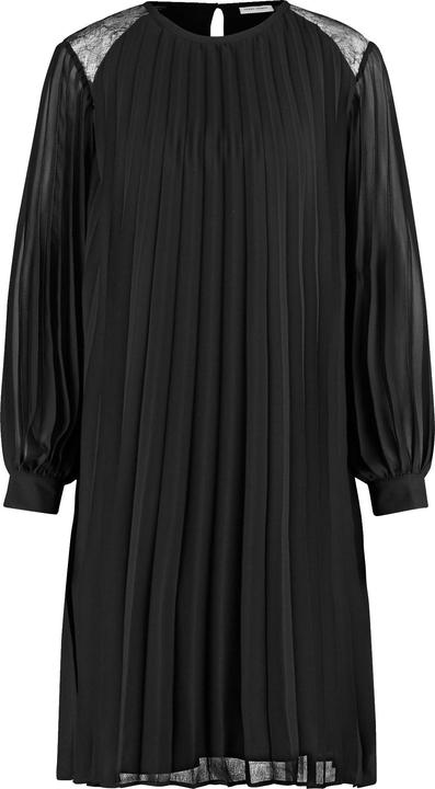 Produktbild Gerry Weber Plisseekleid mit Spitzeneinsatz Kleid Gewebe - 64338 (34)