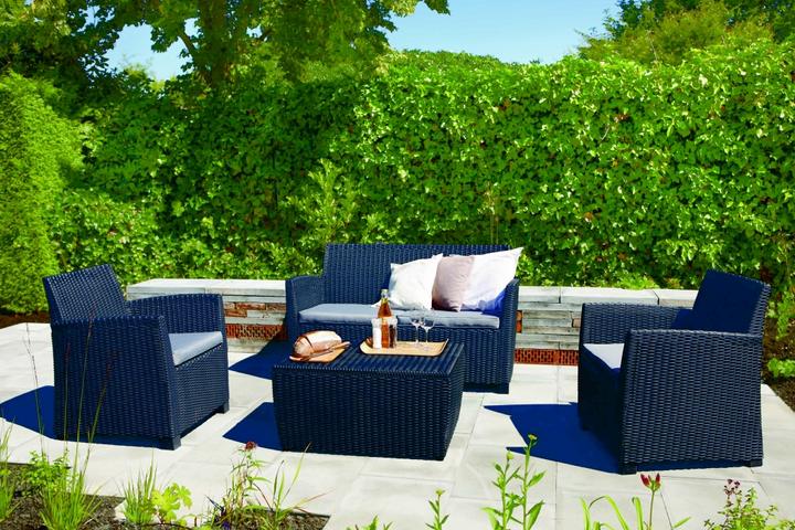 Produktbild Allibert Corona Lounge Set mit Kissenbox