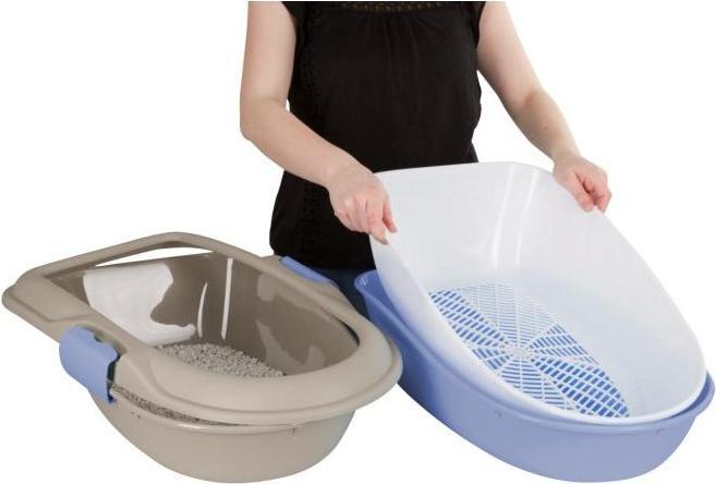 Image du produit Kerbl Bac à litière FURBA avec tamis de nettoyage (Bac à litière ouvert)