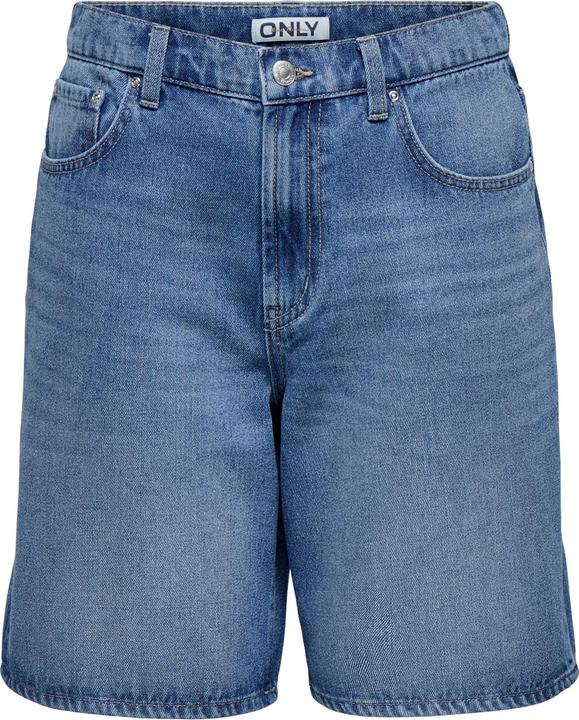 Only ONLHOPE Hohe Taille Weiter Beinschnitt Jeans-Shorts Jeans-Shorts