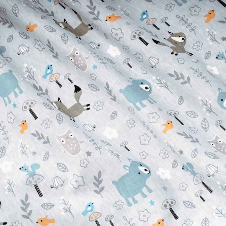 Actual product image Julius Zöllner Jersey Sleeping Bag - 86 - Smart Friends (86 cm, 2.5 TOG)