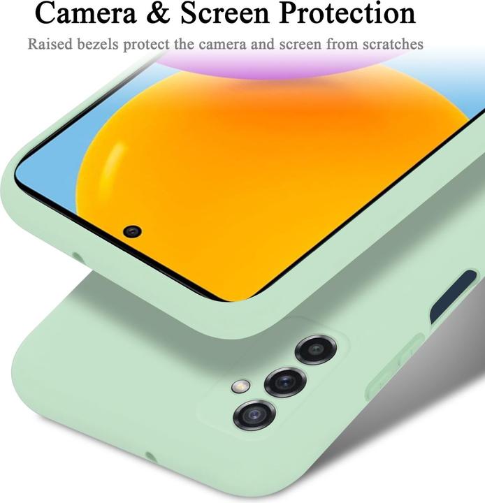 Immagine prodotto Cadorabo Custodia in silicone liquido TPU per Samsung Galaxy M52 5G (Samsung Galaxy M52 5G)