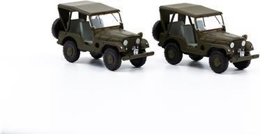 Actual product image Ace Set of 2 Willy s Jeep M38A1 Swiss Army
