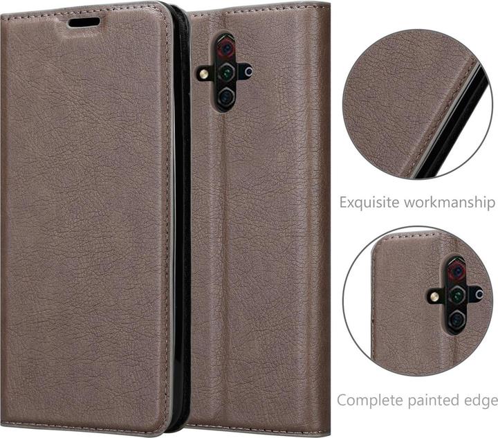 Actual product image Cadorabo Book Invisible Magnet Cover (Honor Play 5G)