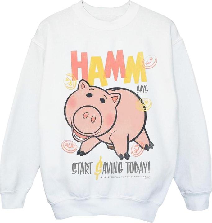 Disney Toy Story 4 Hamm The Piggy Bank Sweatshirt Mädchen