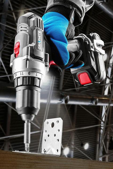 Productafbeelding Graphite Snoerloze boor/schroefmachine Energy + 18V (58G000) (Oplaadbare batterij)