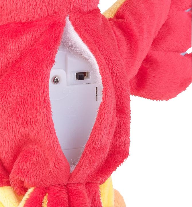 Actual product image Playtastic Set of 2 talking plush parrots with microphone, talk after, 22 cm (25 cm)