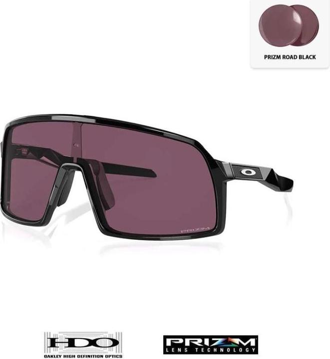 Image du produit Oakley Sutro S (Poli Noir Poli, Prizm Road Black)