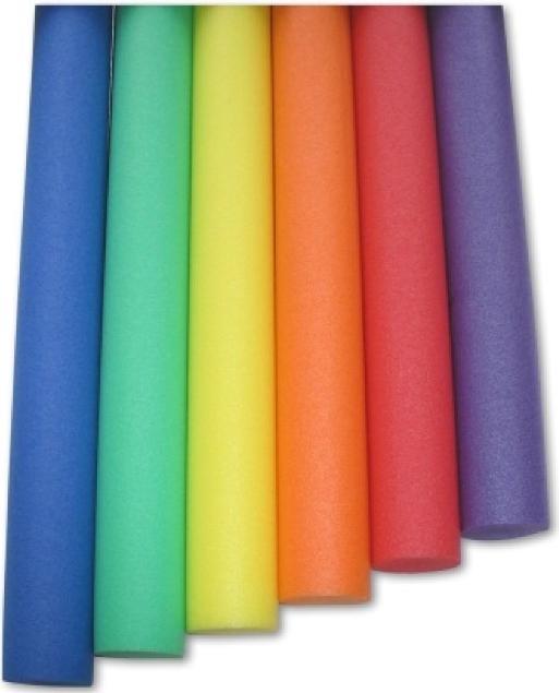 NoName Nouilles de piscine / Aqua-Noodle env. 160 cm, couleurs assorties