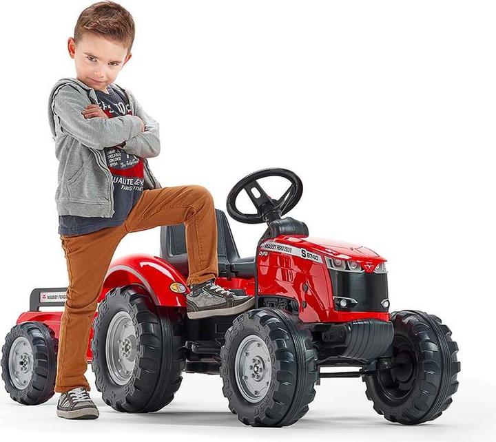 Immagine prodotto Falk Toys Trattore Massey Ferguson + rimorchio L