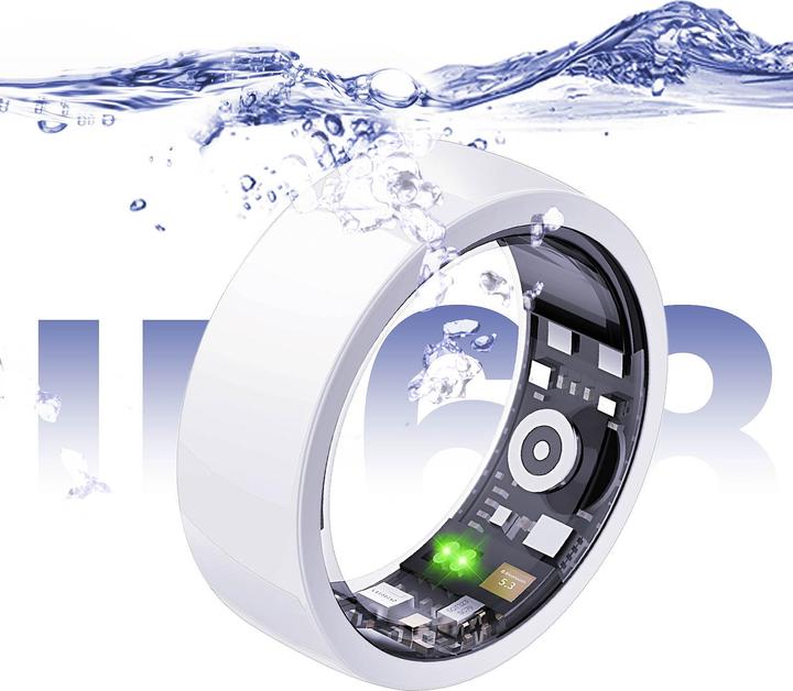 Produktbild Riversong smartring Trinity schwarz SR01 (8, Weiss)
