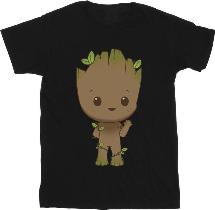 Actual product image Mens I Am Groot Chibi Wave Pose T-Shirt (L)
