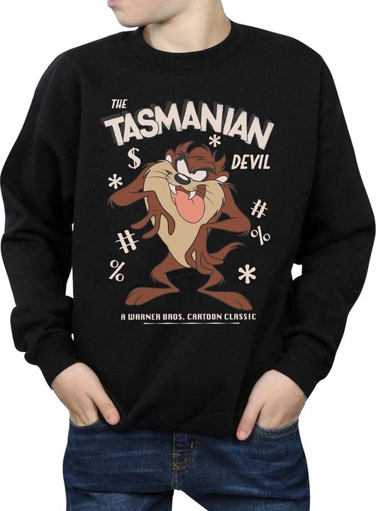 Actual product image Looney Tunes Boys Tasmanian Devil Vintage Sweatshirt (152, 158)