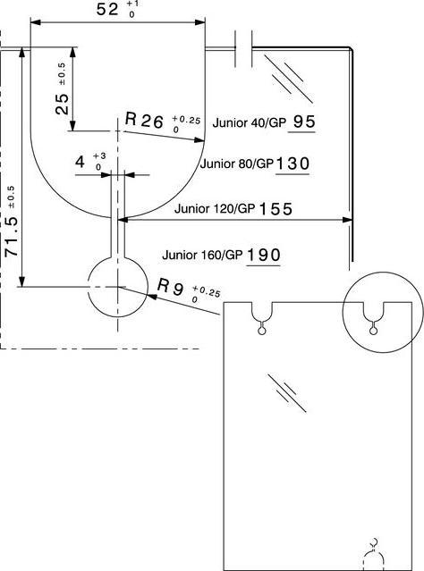 Immagine prodotto HAWA Ferramenta p.porta scorr. HAWA-junior 12