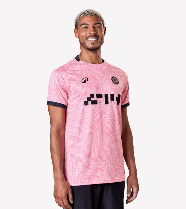 Kipsta Damen/Herren Fussball Trikot kurzarm - Viralto II Snake rosa/schwarz