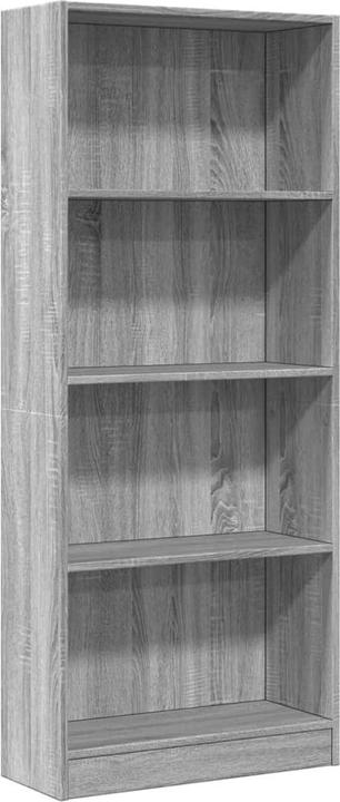 Immagine prodotto VidaXL Bücherregal Regal Standregal Büroregal Aufbewahrungsregal Grau Sonoma (60 x 24 x 143 cm)