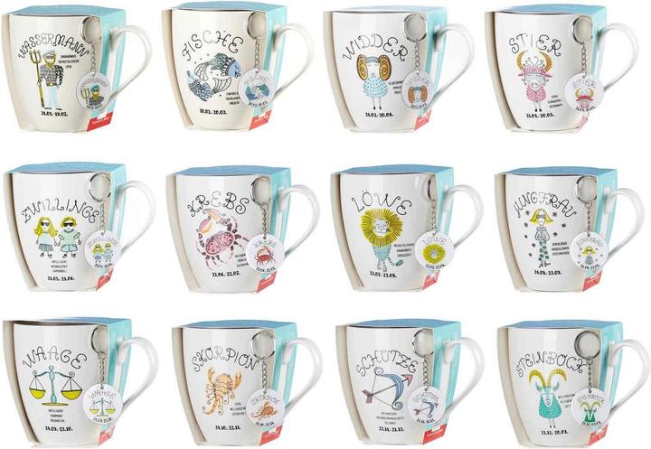 Produktbild Ritzenhoff & Breker Jumbo-Tasse 650 ml. Sternzeichen Zwillinge (650 ml, 1 x)