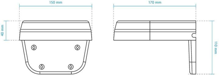 Produktbild Vivotek AM-21A L-Halterung für Dome Kameras (Montage-Kit)