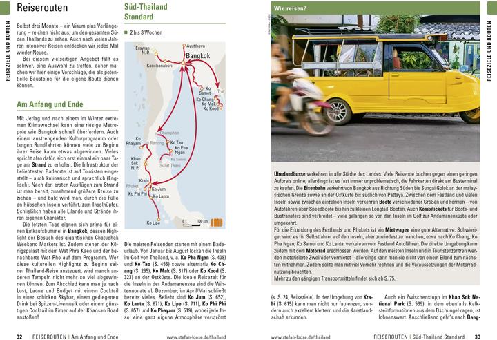 Immagine prodotto Stefan Loose Reiseführer Thailand, Der Süden (Tedesco, Andrea Markand, Giacobbe Moritz, Markus Markand, Misha Sciolto, Renate Loose, Volker Klinkmüller, Stefan Loose, 2024)