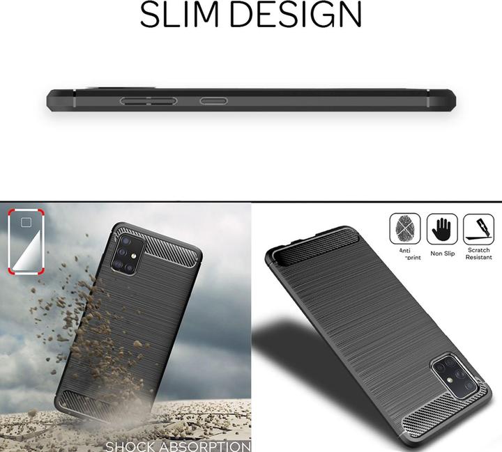 Image du produit Nalia Coque Aspect Carbone (Samsung Galaxy A51)