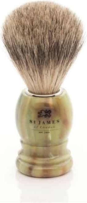 Immagine prodotto St. James of London Pennello da barba Super Badger Malachite (Pennello da barba)