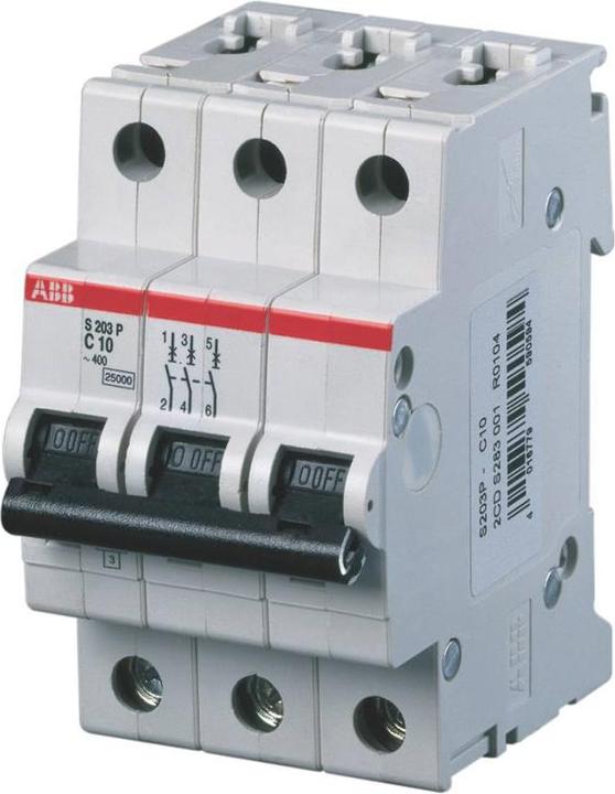Image du produit ABB S203P-K32 Disjoncteur 32A pro M compact 3 pôles