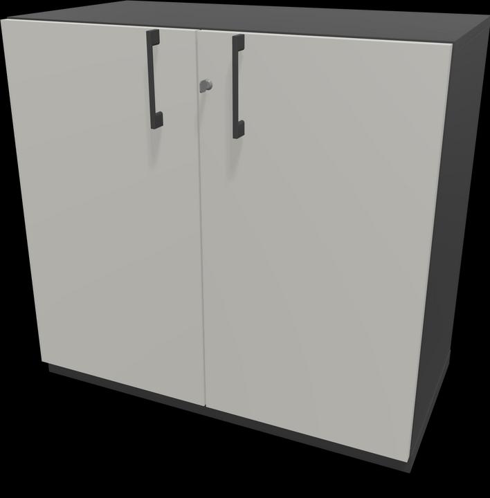 Actual product image Narbutas Choice hinged door cabinet (80 x 40 x 76 cm)