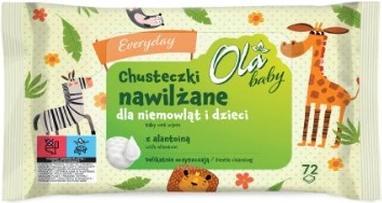 NoName Ola Baby Moist Wipes For Children - 72 Pieces