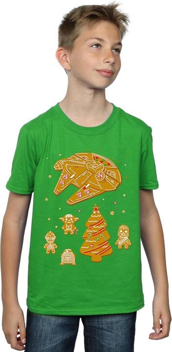 Actual product image Star Wars Boys Gingerbread Rebels T-Shirt (152, 158)