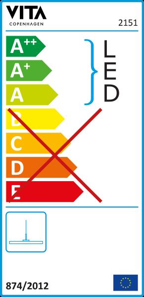 Energie-Label Umage Asteria (1500 lm)