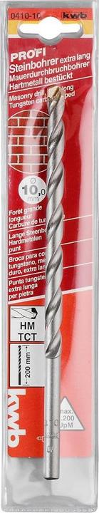 Actual product image kwb PROFI masonry breakthrough drill, 400 mm, ø 16 mm (16 mm)