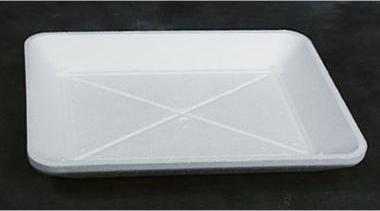 Produktbild MultiLine Skumbakke 400x300x50 mm Sulefad Skrå sider EPS Hvid,50 stk/krt