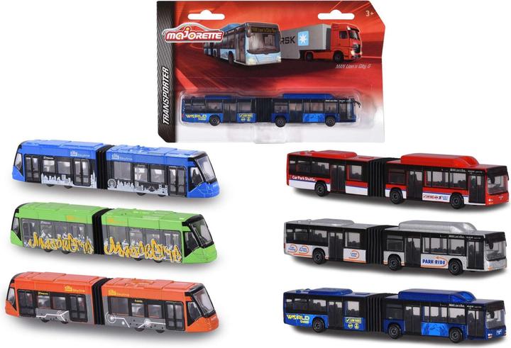 Image du produit Majorette Man City Bus et Siemens Avenio Tram