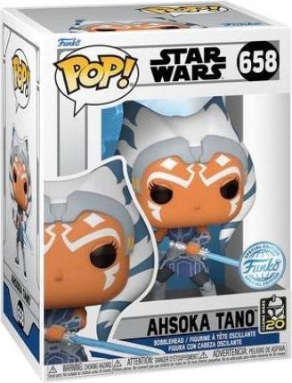 Immagine prodotto Funko Pop! Disney Star Wars: Clone Wars - Ahsoka Tano (Edizione Speciale) #658 Bobble-Head Vinyl Figure