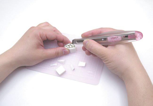 Actual product image Lion Cutting mat set (10 x 15 cm)