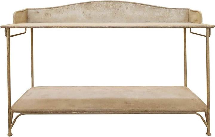 Actual product image Loberon Planting table Banners antique brown