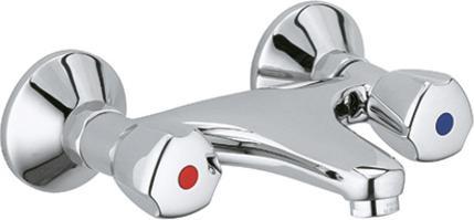 Produktbild Kludi Wandarmatur STANDARD CARE DN 15 Terralux Griff Metall chrom
