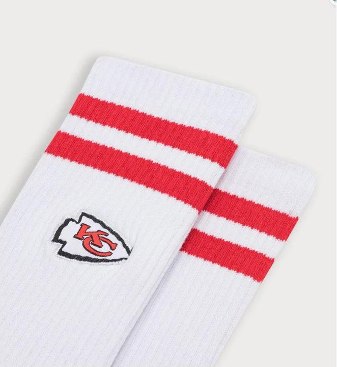 Produktbild NFL Kansas City Chiefs Stripes '90 Sportsocken - Grösse 41-46 (41 - 46)