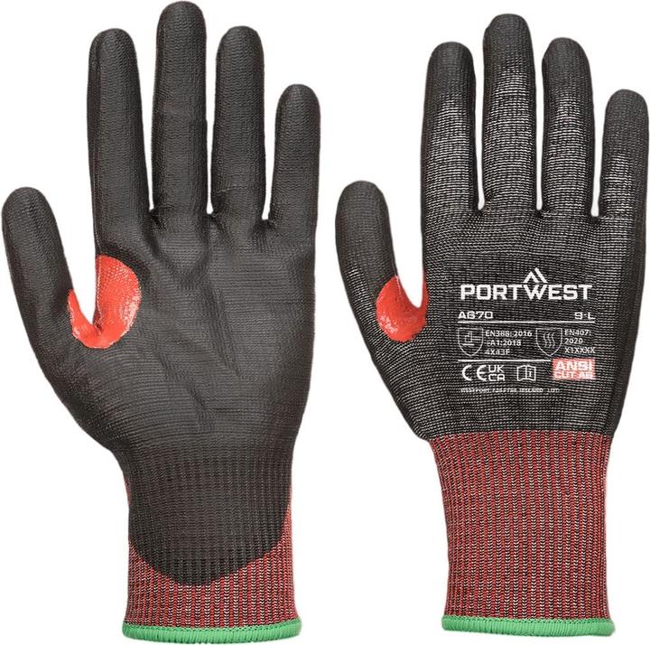 Immagine prodotto Portwest Guanti antitaglio A670 CS F13 PU (S)