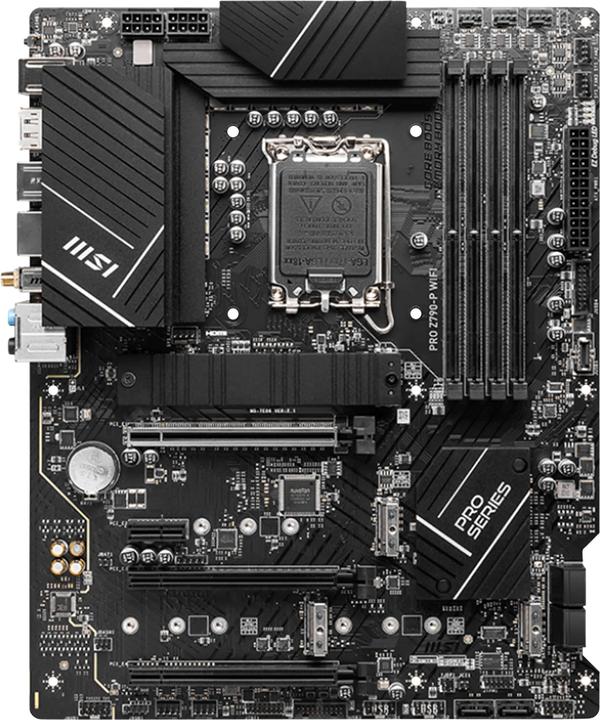 Actual product image MSI Pro Z790-P WIFI (LGA 1700, Intel Z790, ATX)
