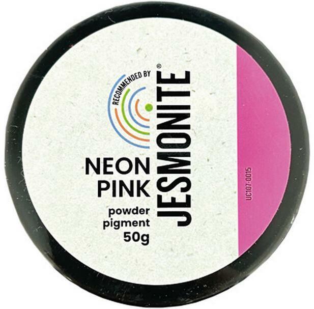 Actual product image Jesmonite Colour pigments neon powder pink, 50g (Neon powder pink)