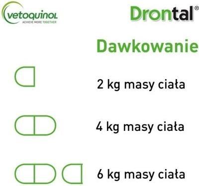 Image du produit Vetoquinol Drontal tabletki odrobaczające kot 2szt (Chien)