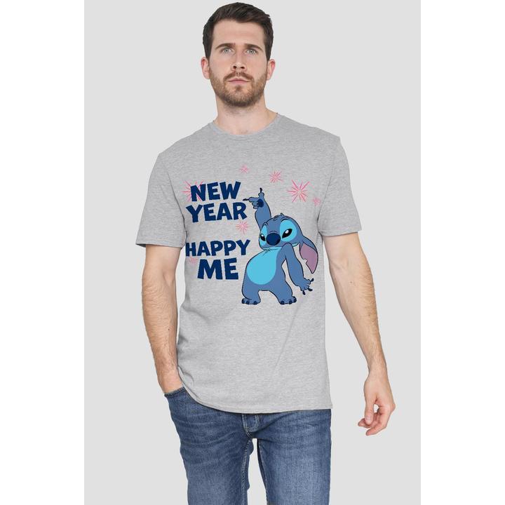 Immagine prodotto Lilo & Stitch New Year, Happy Me Maglietta Uomo (3XL)