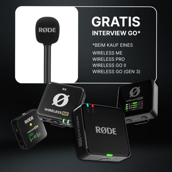 Produktbild RØDE Mikrofon-Funksystem Wireless ME Für kurze Zeit mit Interview GO Promo-Aktion