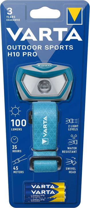 Varta Taschenlampe Outdoor Sports H10 Pro 3AAA (100 lm)