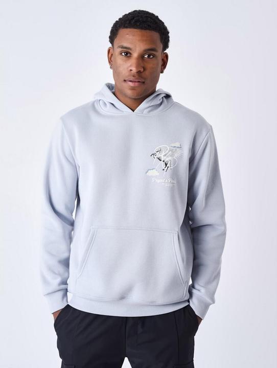 Produktbild Project X Paris Kapuzen-Sweatshirt mit Pegasus-Wolkenmotiv (XL)