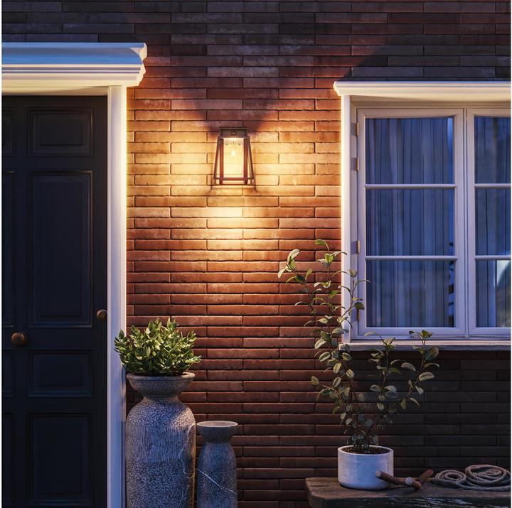 Produktbild Philips Lighting Lysin 929004632801 Solar-Aussenwandleuchte 3.2 W Warmweiss Schw (470 lm, IP44)