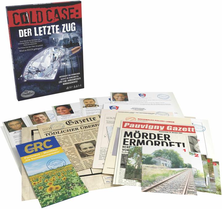 Actual product image Thinkfun Cold Case: The Last Train (German)