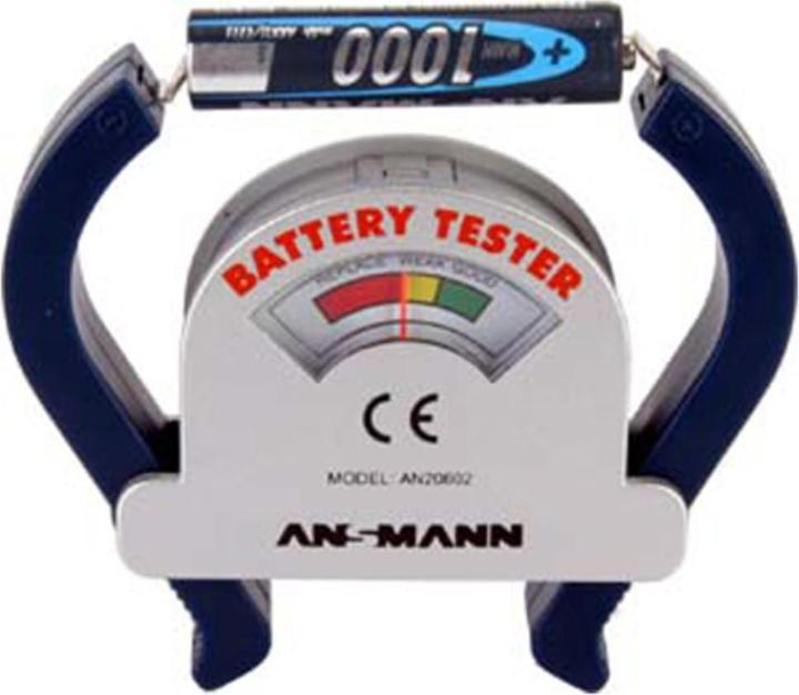 Actual product image Ansmann Battery tester