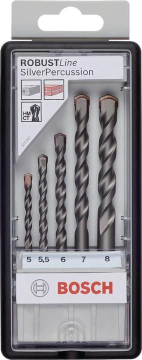 Produktbild Bosch Professional Zubehör 7-tlg. CYL-3 Betonbohrer-Set, Robust Line, 4–12 mm (6 mm, 12 mm, 10 mm, 5 mm, 8 mm, 4 mm)